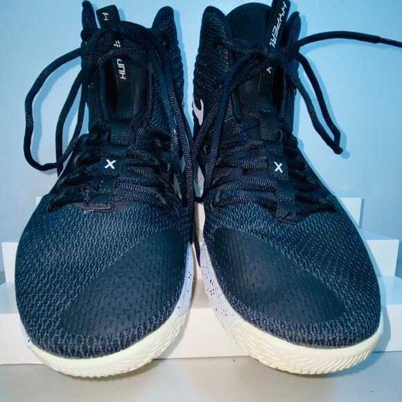 NIKE HYPERDUNK X EP BLACK W/Speckled Midsole Men's 10.5M Mid-Top AO7890-001 VGUC - Picture 4 of 10